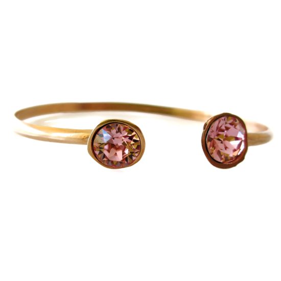SWAROVSKI BRACELETS RGOLD PINK 2