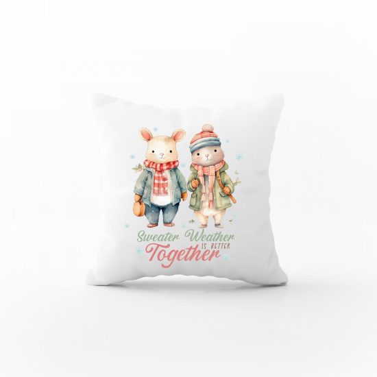 pillow christmas couple