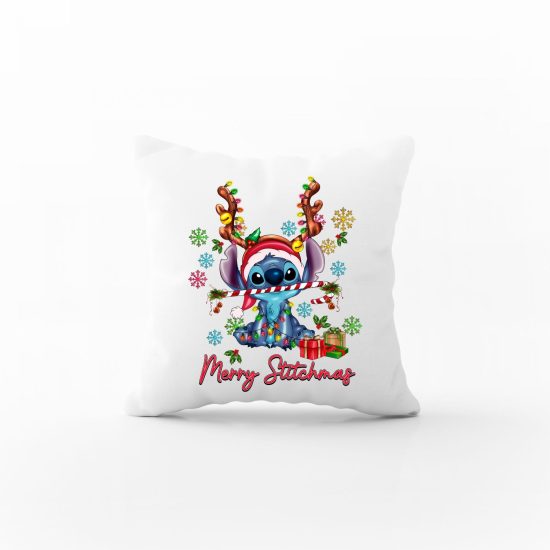 pillow merry stitchmas